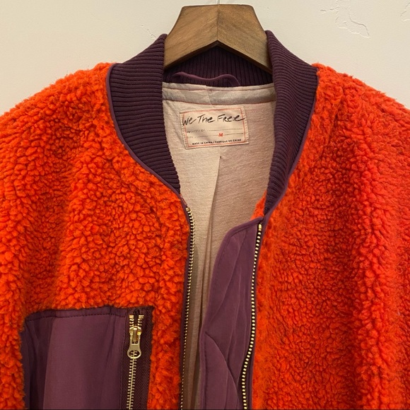 FREE PEOPLE Rivington Sherpa Jacket Coat - Picture 5 of 13